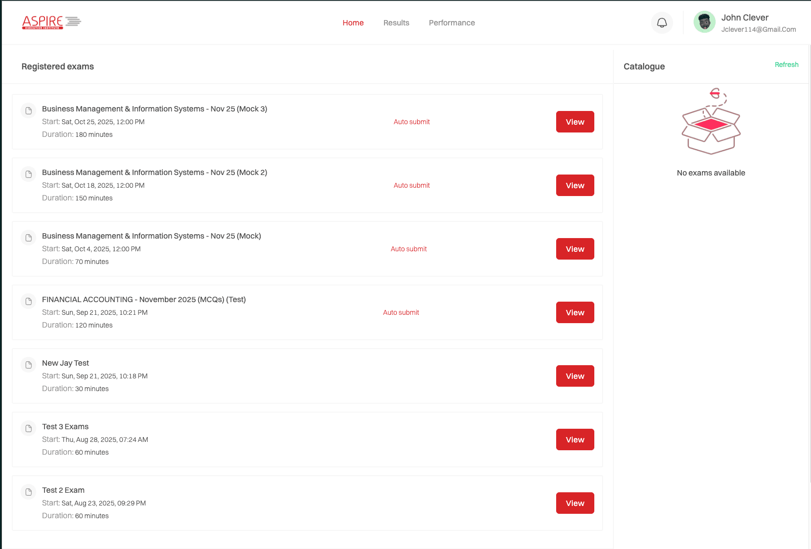 CBE Platform Interface