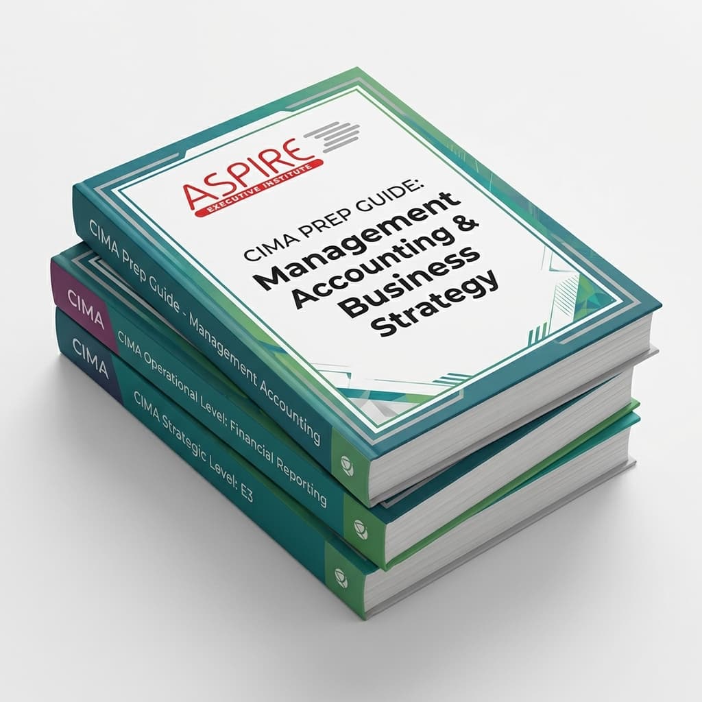 CIMA Professional Textbooks Stack