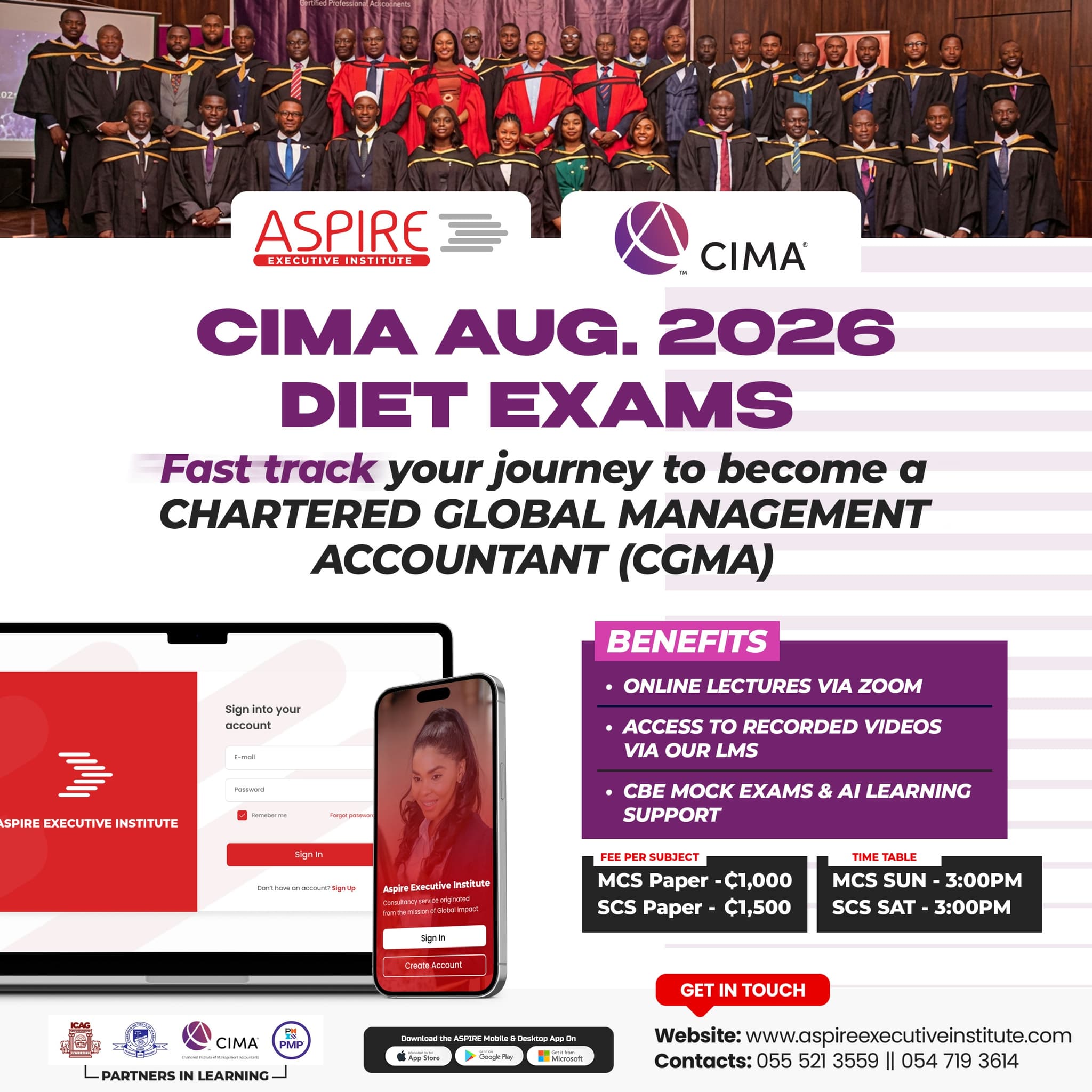 CIMA Course Highlights & Structure Page 2