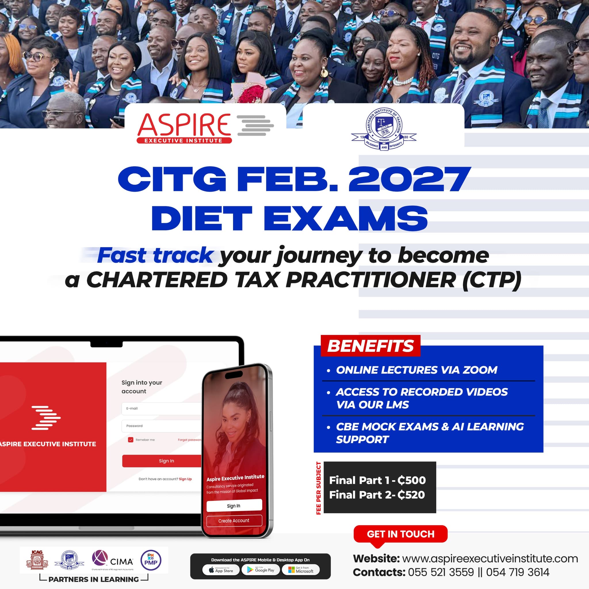 CITG Tax Education Curriculum & Details Page 1